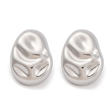Non-Tarnish 304 Stainless Steel Stud Earrings EJEW-H013-36P-1