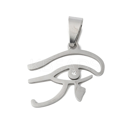 201 Stainless Steel Pendants STAS-V005-03P-1
