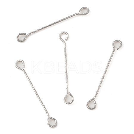 Non-Tarnish 316 Surgical Stainless Steel Eye Pins STAS-M316-01A-P-1