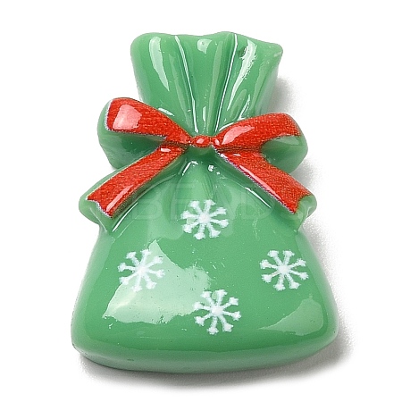 Christmas Theme Opaque Resin Cabochons LS-CRES-M022-02A-1