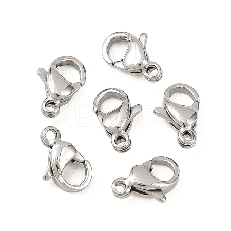 Tarnish Resistant 316 Surgical Stainless Steel Lobster Claw Clasps X-316-XX01-1