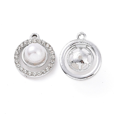 Alloy Crystal Rhinestone Pendants LS-ALRI-H004-14P-1