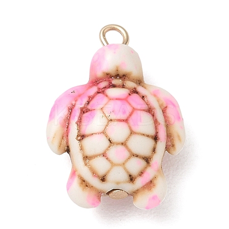 Brass & Resin Pendants RE-CBA9A00-01G-01-1