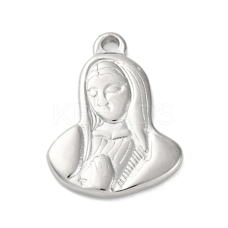 Anti-Tarnish 201 Stainless Steel Pendants LS-STAS-Q015-01P-1