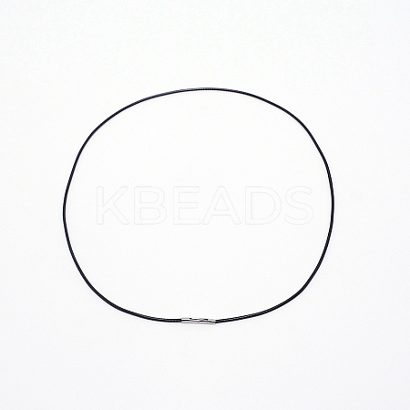 Polyester Waxed Cords Necklace Making LS-MAK-WH0009-05E-01-1