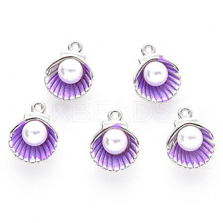 Alloy Enamel Charms ENAM-R059-03A-P-RS-1
