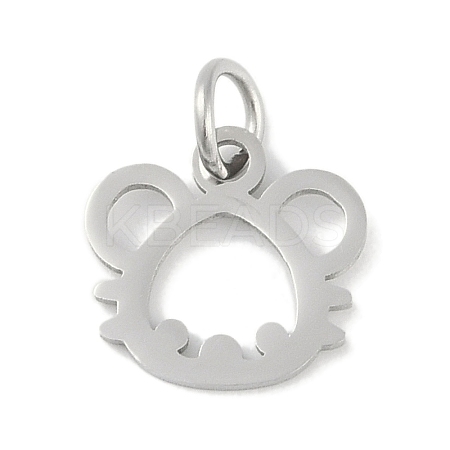 Non-Tarnish 304 Stainless Steel Pendants STAS-L279-001P-09-1