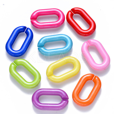 Opaque Acrylic Linking Rings OACR-S036-006A-H-1