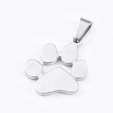 Tarnish Resistant 304 Stainless Steel Pendants LS-STAS-E481-02P-1