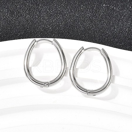 201 Stainless Steel Hoop Earrings EJEW-Z137-02P-06-1