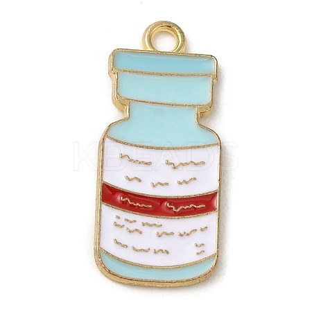 Medical Theme Alloy Enamel Pendants ENAM-U0001-02D-1