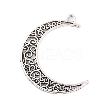 Tibetan Style Alloy Pendants TIBEP-R304-001AS-LF-1