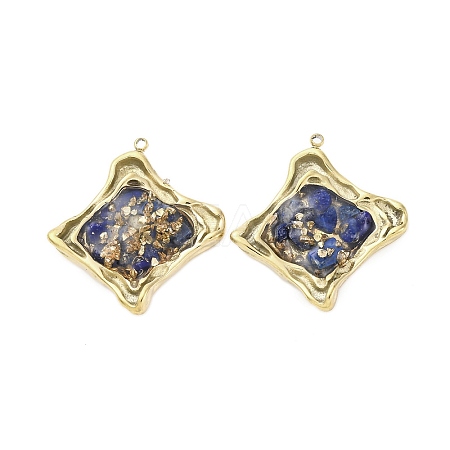 Natural Lapis Lazuli Pendants LS-STAS-V003-04G-04-1