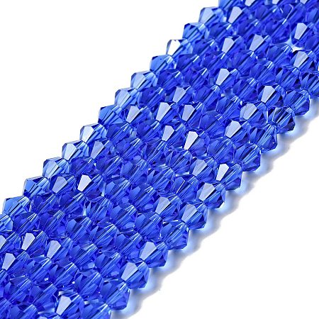Imitation Austrian Crystal 5301 Bicone Beads LS-GLAA-S026-6mm-02-1
