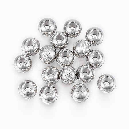 304 Stainless Steel Beads X-STAS-G154-36-4mm-1
