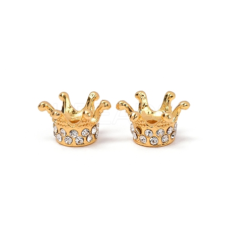 Alloy & Crystal Rhinestone Beads FIND-Z129-03G-1
