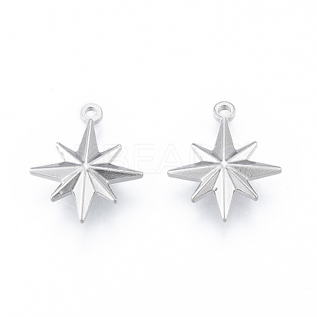 Non-Tarnish 304 Stainless Steel Pendants X-STAS-N097-256P-1
