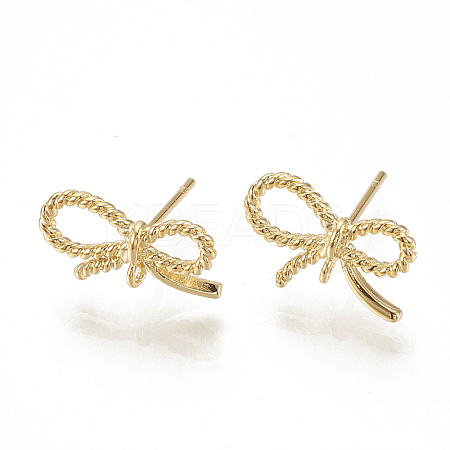 Brass Stud Earrings LS-X-KK-S341-86-1
