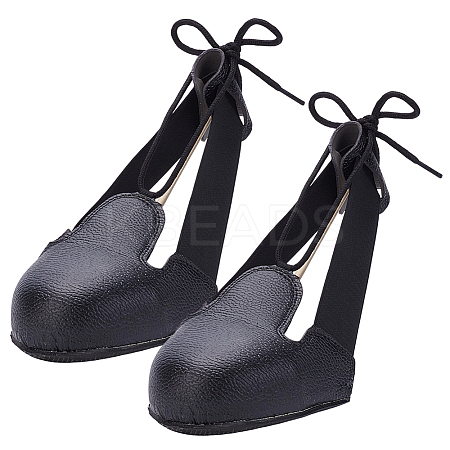 Cowhide Leather Shoes Cover AJEW-WH20121-07-1
