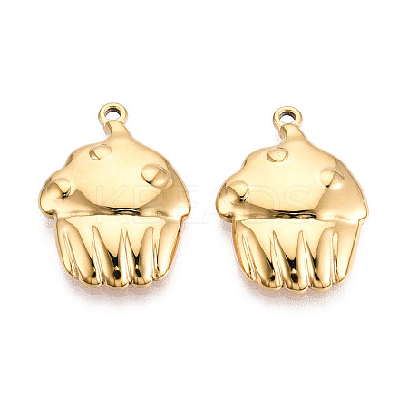 304 Stainless Steel Pendants STAS-T068-50G-1