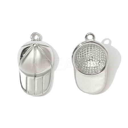 304 Stainless Steel Pendants STAS-OY001-31P-1
