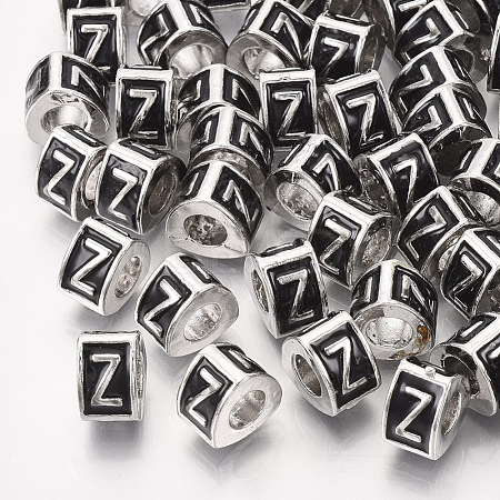 Alloy European Beads MPDL-S038-09Z-1
