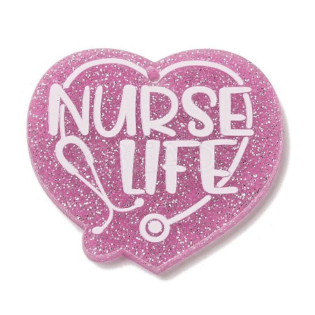 Nurse's Day Acrylic Keychain Pendants SACR-S680-02F-1