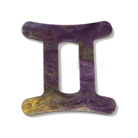 Acrylic Keychain Pendants LS-SACR-S608-04E-02-1