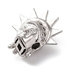 Rack Plating Brass with Cubic Zirconia Beads KK-S406-13P-2