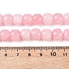 Dyed Natural White Jade Beads Strands G-T138-S17-5