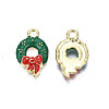 Rack Plating Alloy Enamel Charms LS-X-ENAM-N055-167-3