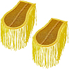 1 Pair Cloth Tassel Epaulettes Costume Accessories DIY-FH0009-75A-1