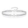 Letter 304 Stainless Steel Link Bracelets FS-WG7830E-26-1