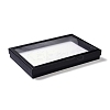 100 Slot Rectangle Cardboard Jewelry Ring Boxes RDIS-F004-01B-2