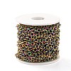 PVD Vacuum Plating 304 Stainless Steel Rolo Chains CHS-P014-01MC-3