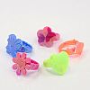 Valentines Day Gifts Kids Acrylic Rings RJEW-S618-M-4