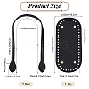 2Pcs Imitation Leather Bag Handles DIY-BBC0002-79C-2