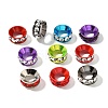 Brass Rhinestone Spacer Beads KK-M313-44A-1