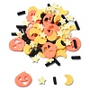 Halloween Handmade Polymer Clay Sprinkles Mix CLAY-M005-13-1