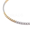 304 Stainless Steel Box Chains Slider Bracelet Making AJEW-JB01112-02-4