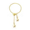 Adjustable Brass Cable Chains Finger Rings RJEW-TA00237-3