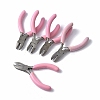 (Defective Closeout Sale: Yellowing and Rusty) 45# Carbon Steel Jewelry Pliers PT-XCP0001-17-1