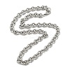 Non-Tarnish 304 Stainless Steel Rolo Chains Necklaces LS-NJEW-F297-02P-2
