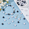 210Pcs 3 Colors Acrylic Beads FIND-HS0001-45-5