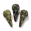 Natural Dragon Blood Pendants G-M417-06J-1