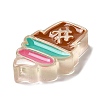 Translucent Resin Imitation Food Decoden Cabochons LS-RESI-H147-01I-3