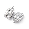 Brass Rhinestone Pendants KK-E793-02P-2