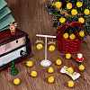 120Pcs Handmade DIY Doll Craft Pom Pom Yarn Pom Pom Balls AJEW-SC0003-15C-02-4