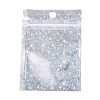 Glitter Holographic Star Plastic Packaging Yin-yang Resealable Bags OPP-N002-02I-1
