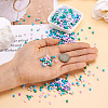 Opaque Glass Round Seed Beads GLAA-TAC0025-07B-01-5